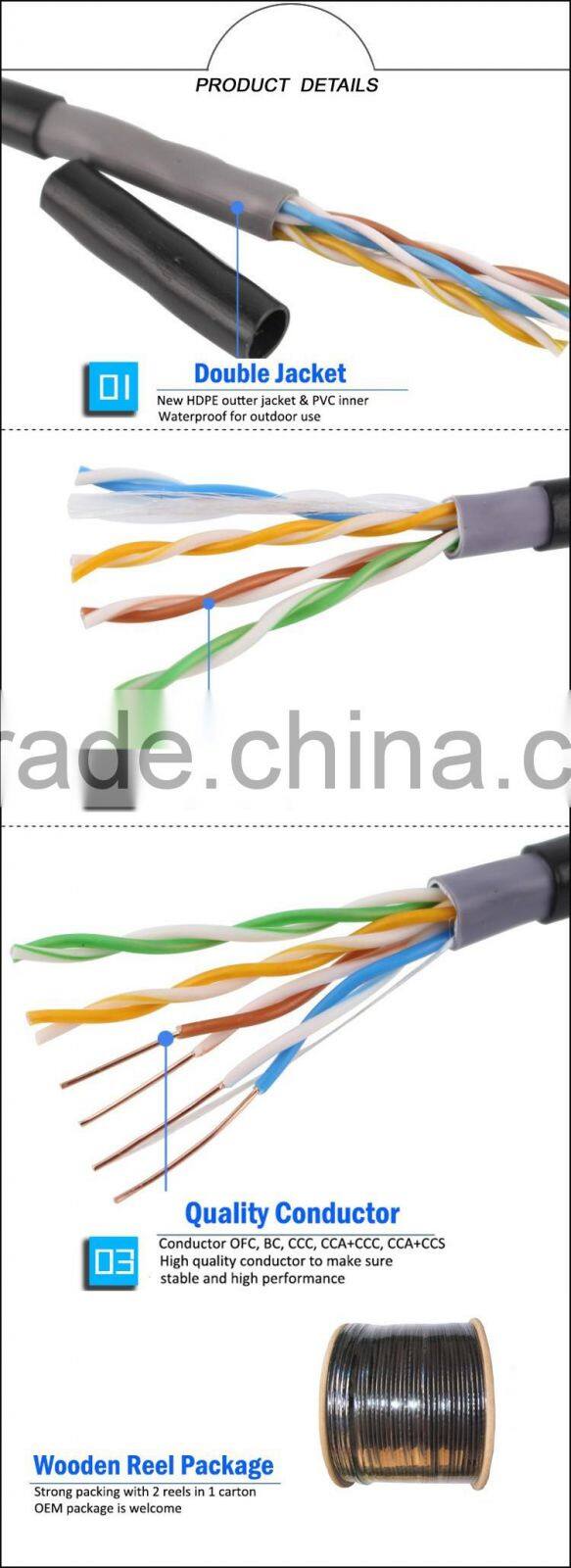 utp cable cat5e 4p 26awg