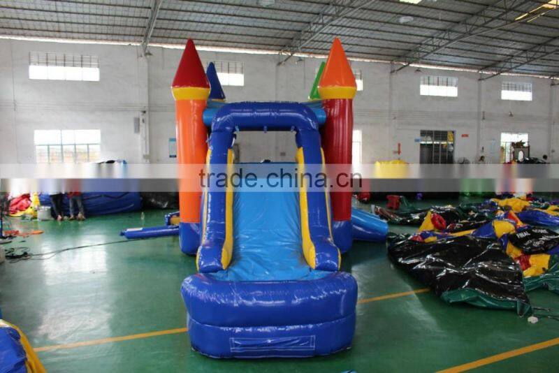 Commercial high quality castle combo inflatable combo castle for sale