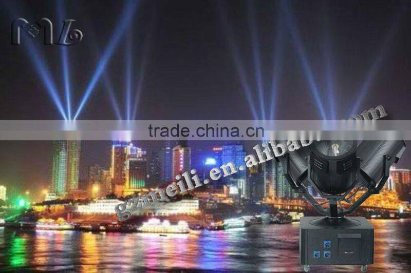 China Waterproof Stainless Outdoor 3 Heads searchlighting(3KW-7KW for each head)