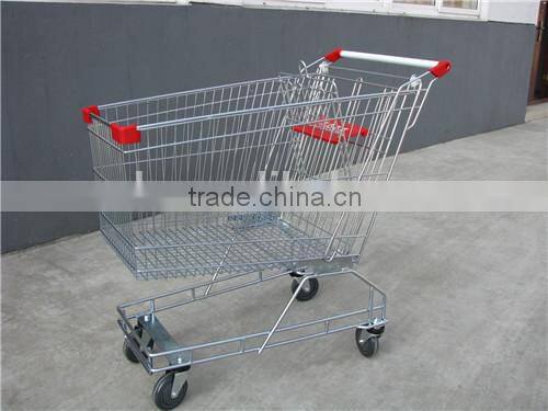 RH-SU180 180L 1025*595*1040mm 4''PU Wheel Unfolding Australia Supermarke Trolley