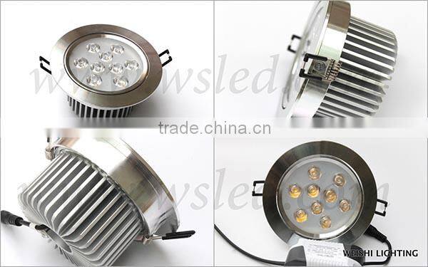9W LED Down Lights Factory Direct CE C-TICK RoHS Approved
