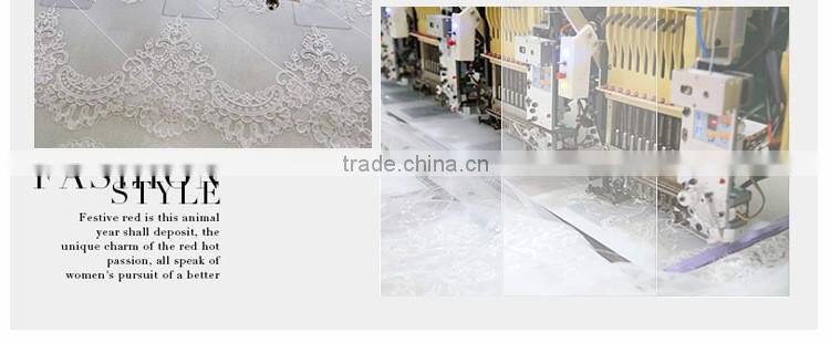 French lace wedding dress fabric