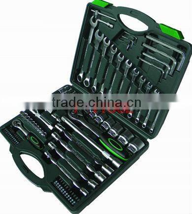 2015 NEW ITEM 77pcs Professional socket set 50 cr-v wrench set