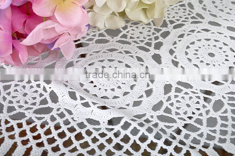 CROCHET PVC TABLECLOTH-ZT-762 RD90CM