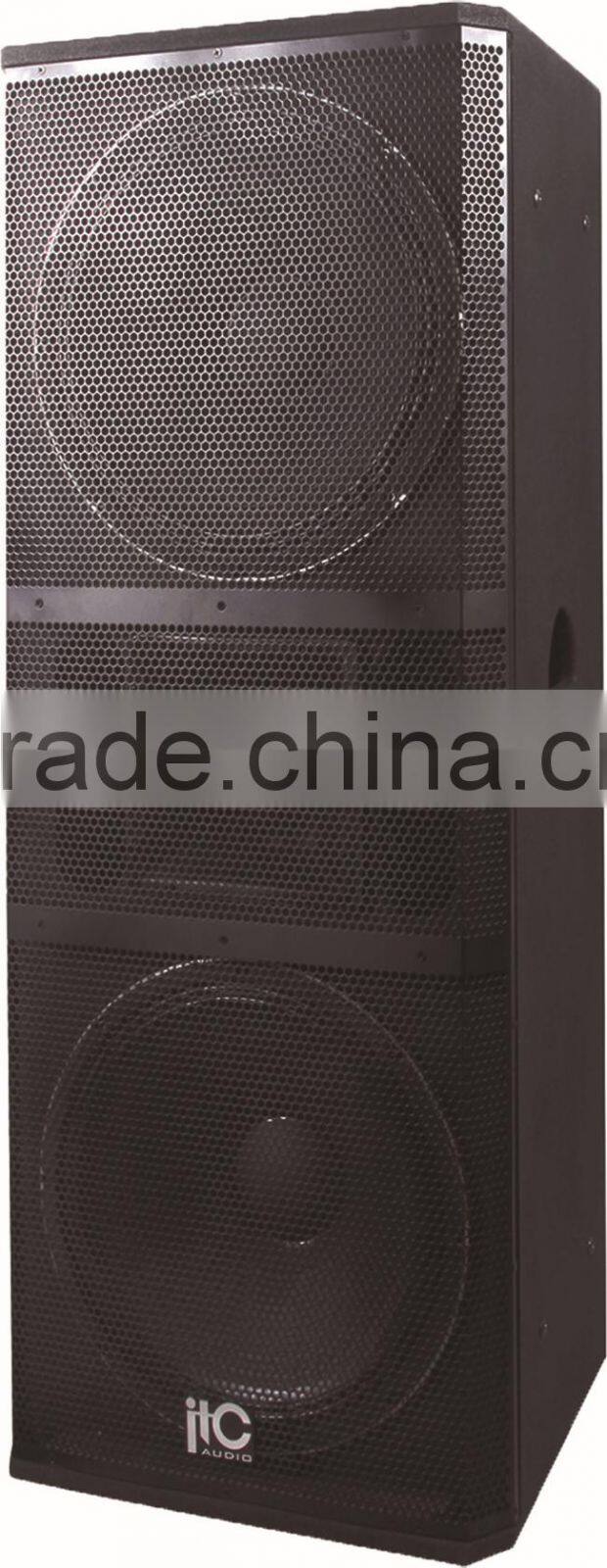 Professional Two Way Full Frequency 15" pa loudspeaker