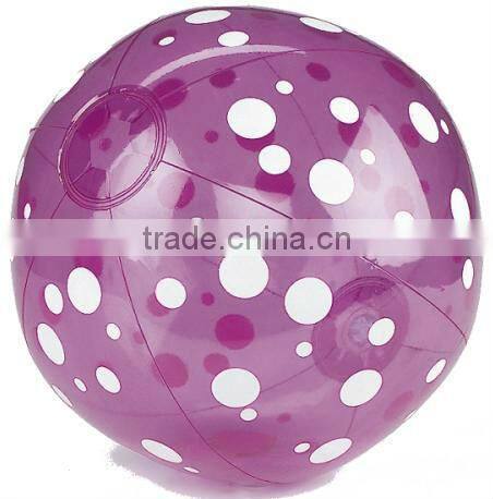 Inflatable beach ball durable colorful pvc beach ball