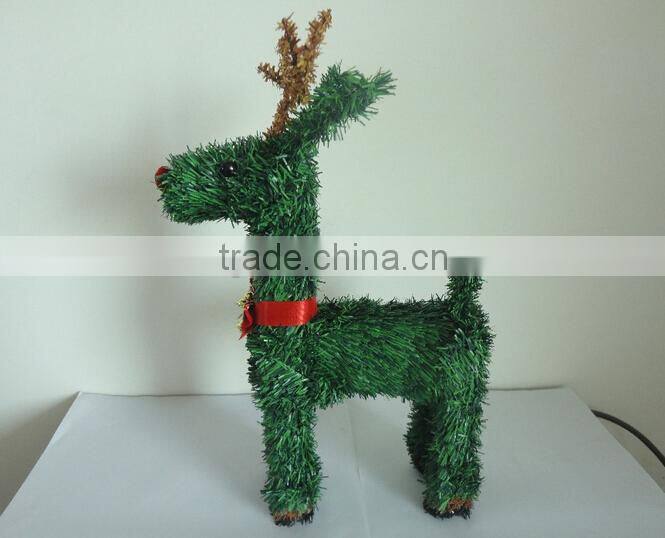 Cheap PVC Plastic Christmas Outdoor Decorative Deer