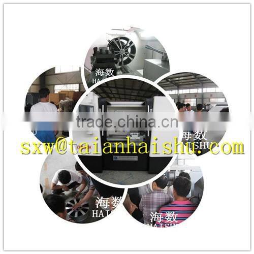Alloy wheel repair diamond cutting lathe CNC wiht probe