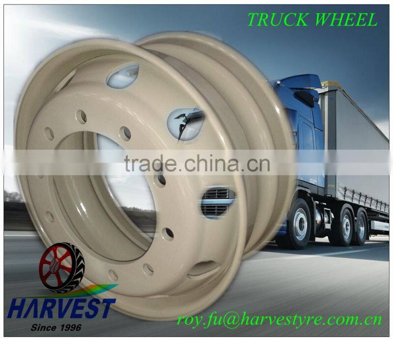 Steel Tubless Truck Wheel 9.00x22.5