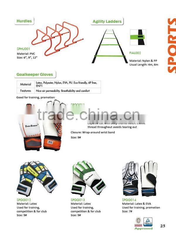 Zhensheng High quality soccer goalkeeper gloves