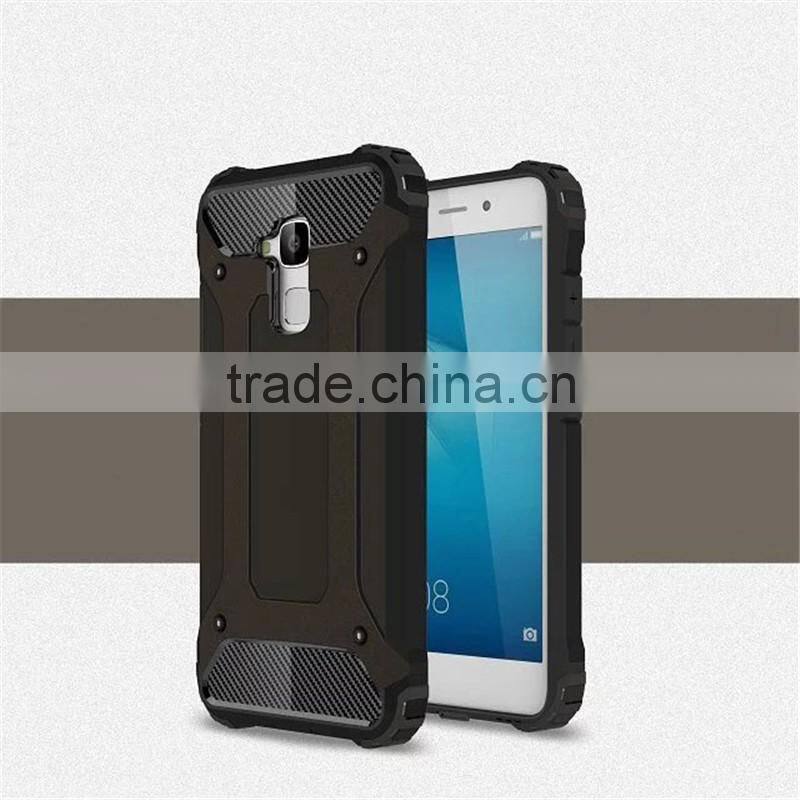 New arrival Durable Armor case Hybrid TPU PC Impact-resist back cover case for Huawei Honor 5C