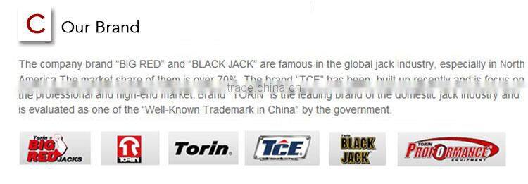 Hot sale 3T Torin BigRed Hydraulic Garage Jack, Patented product