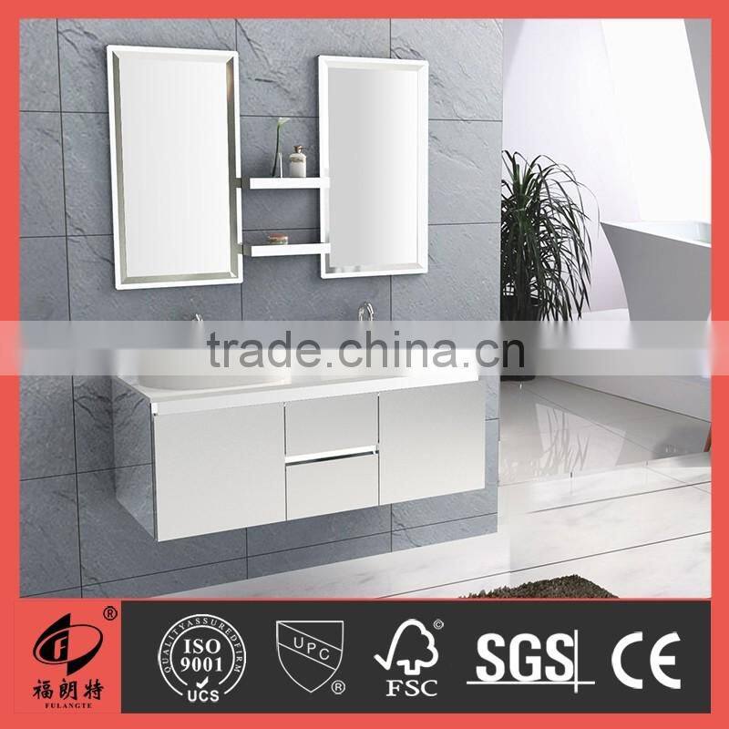 Hangzhou Popular Fancy 304 stainless steel bathroom vanity 1080