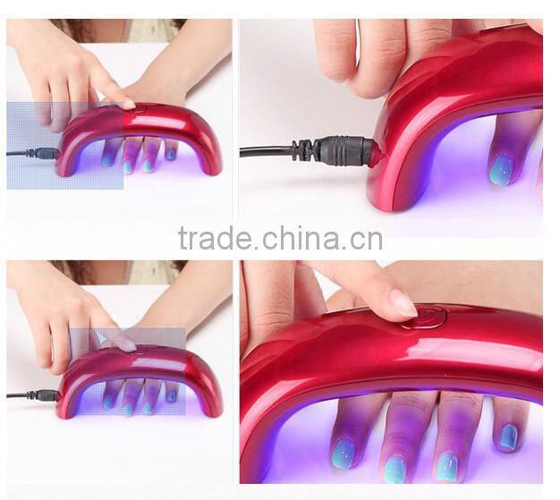 high - efficiency 3led uv nail lamp