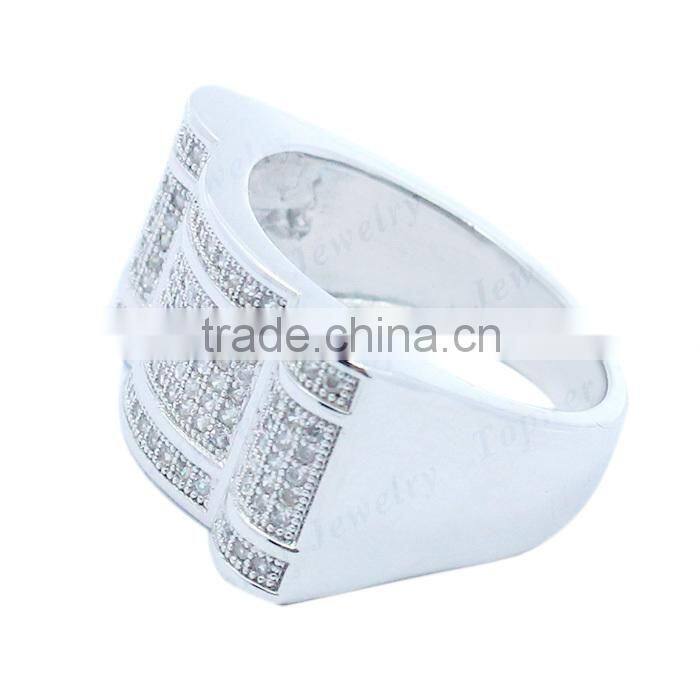 New Charm Design Silver Jewellery Wholesale 925 sterling silver men ring