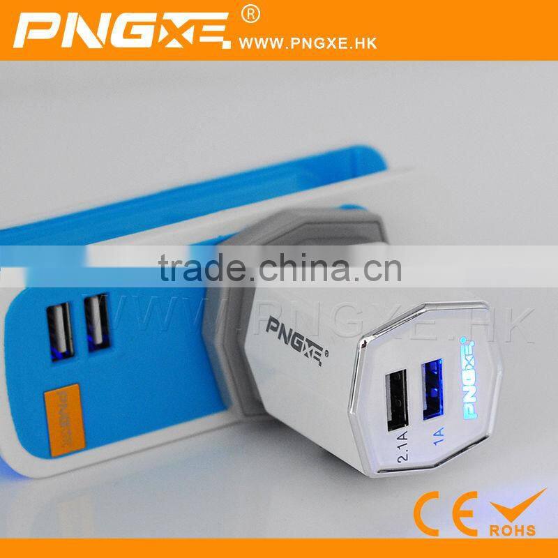 PNGXE hottest 3.1 amp ul usb wall charger