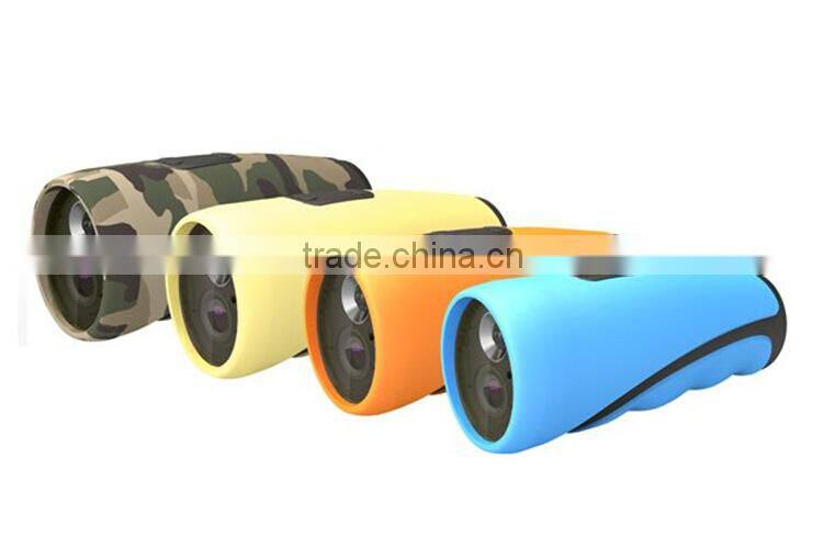 small waterproof led rechargeable flashlight camera