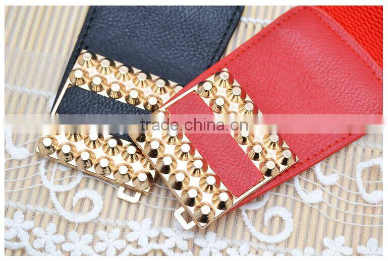 2014 Best fashion silver metal belt women fashion belt