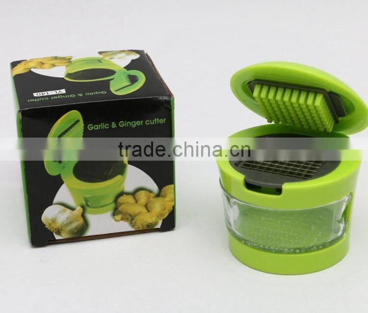 Kitchen plastic garlic and ginger cutter as seen on TV Garlic Press Garlic Chopper Ginger Cutter