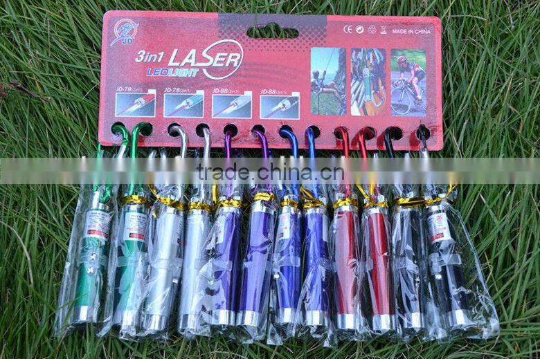 Hot sell factory direct supply promotional led light keychain