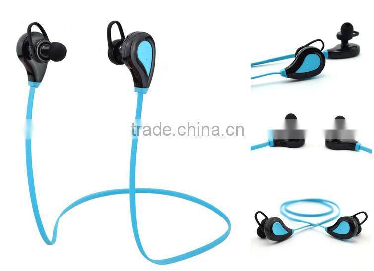 RQ7 Wireless Bluetooth V4.0 Stereo Bass Headphones Headset Sport Running Earphone with Microphone for iphone samsung
