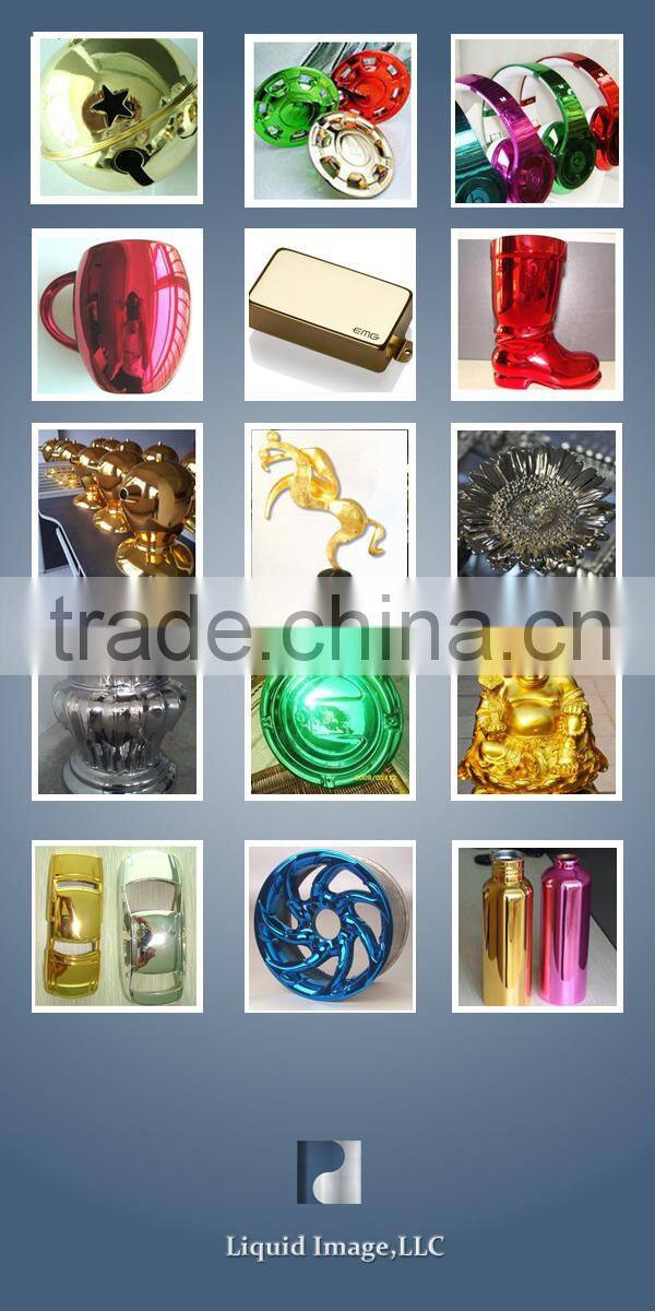Mirror silver gold spray chrome chemicals/ chrome paint/ spray paint for spectra chrome
