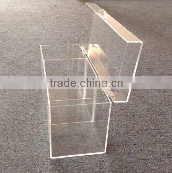 High quality gloss good acrylic bins for collect basket ball