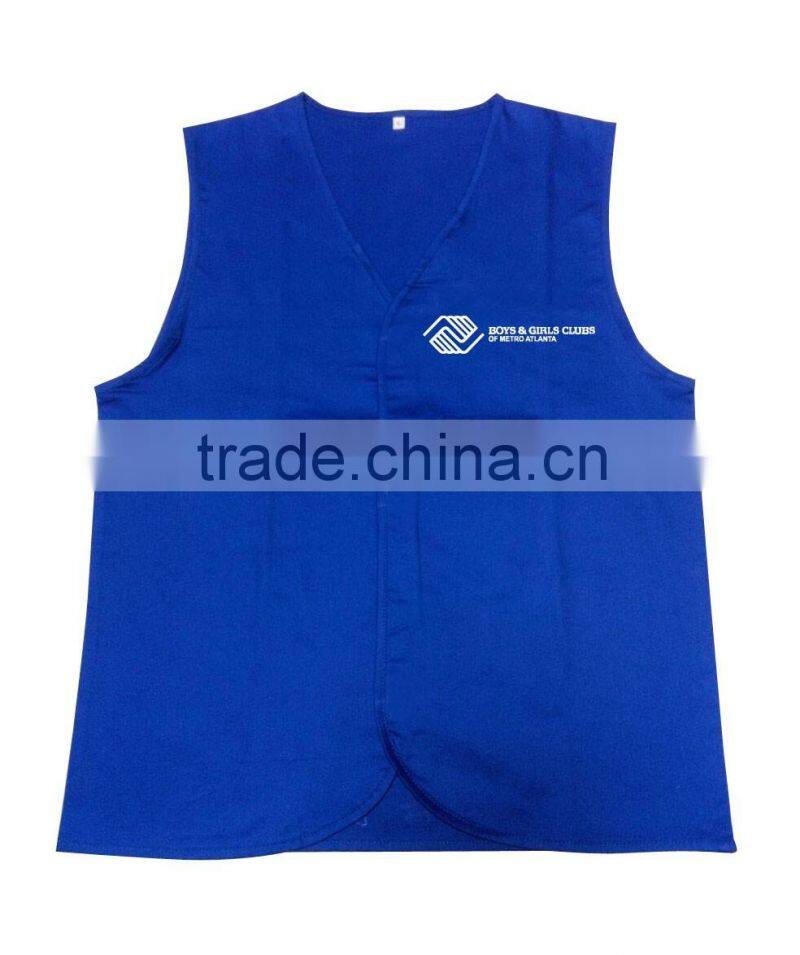 Personalized sleeveless work Uniform Design vest
