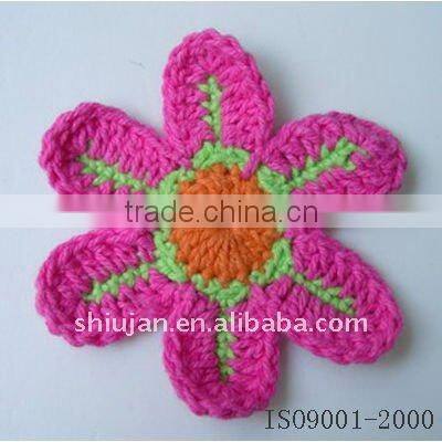Crochet cotton flower