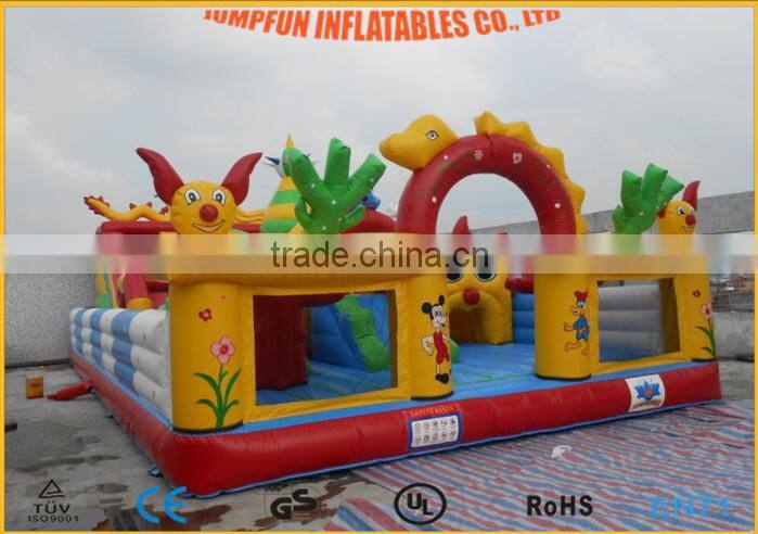 Giant amusement park TOP quality inflatable funcity