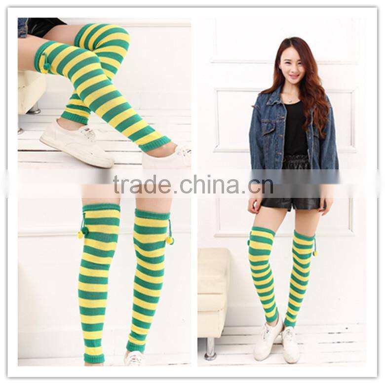 wholesale ladies leg warmer women boot socks beautiful acrylic leg warmer knit boot topper(KLW-0006)