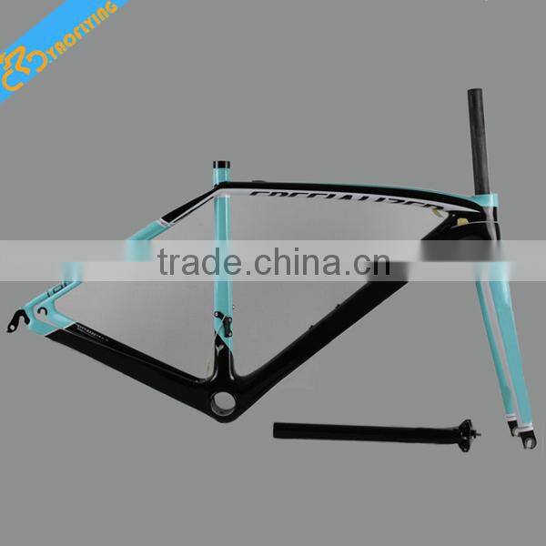 High quality carbon bicycle parts for sale,popular bicycle frame parts carbon road frame,size 49,52,54,56,58cm