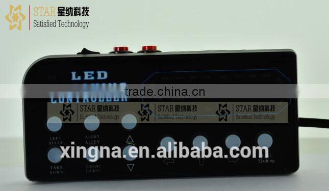 12V led lightbar police auto parts strobe led warning light