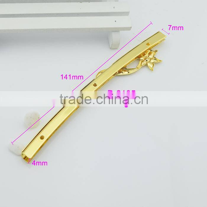 Luxury gold color metal handbag frame different size purse metal frame P-1994