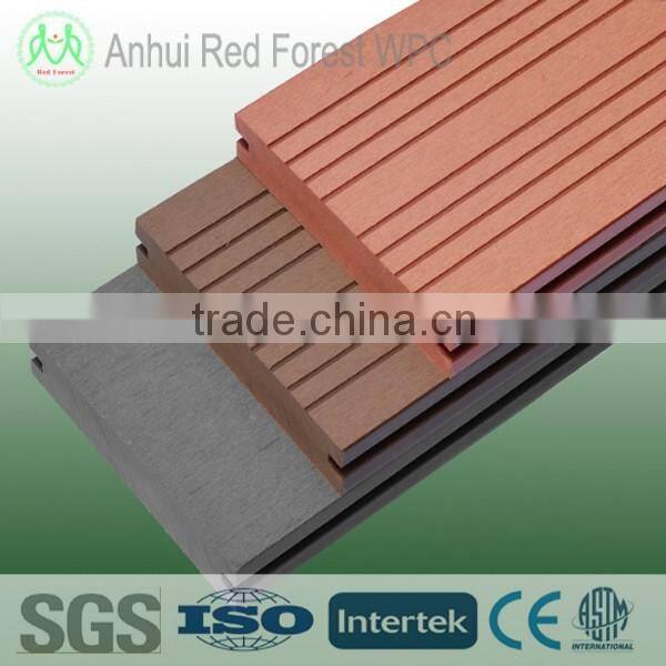 Anti-slip composite wpc outside /outdoor decking