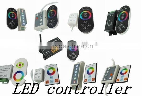 CE, RoHS-2.4G Touch Screen wireless remote rgbw led controller