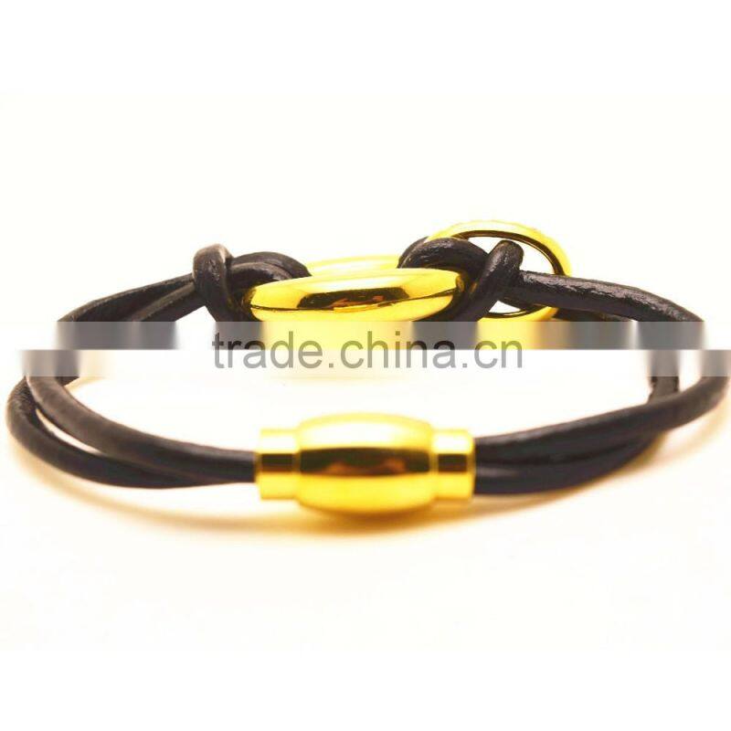 2016 fashion leather bracelet