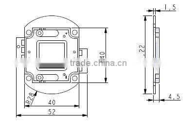 integrated package 50w High Power LED
