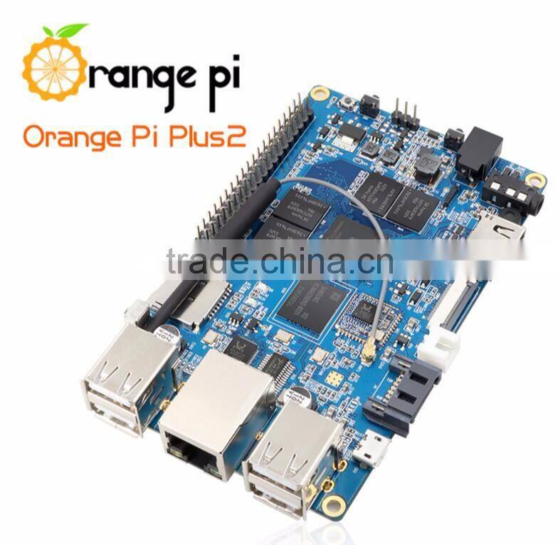 Orange Pi Plus 2 H3 Quad Core 1.6GHZ 2GB RAM 4K Open-source development board beyond raspberry pi 2