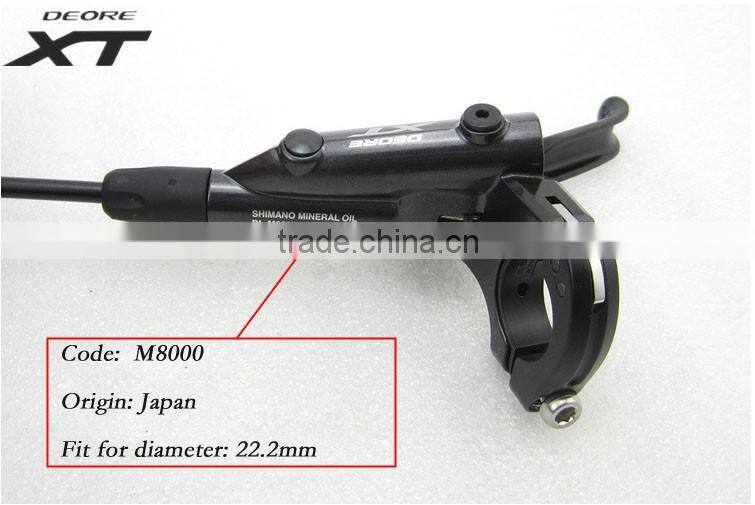 Bicycle parts Deore XT M8000 33 speed groupset with oil disc brake for mountain bike