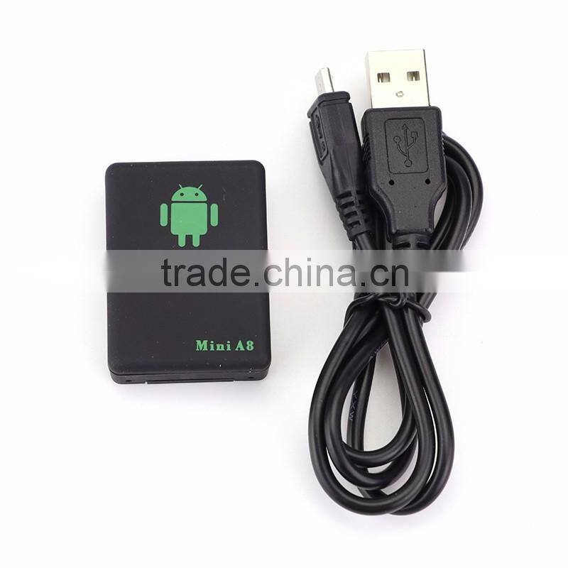 Mini GPS Tracker with SIM Card Personal GPS Tracker for Kids Alzheimer Elder Luggage Car Pets Cats Dogs Pet Tracker GPS