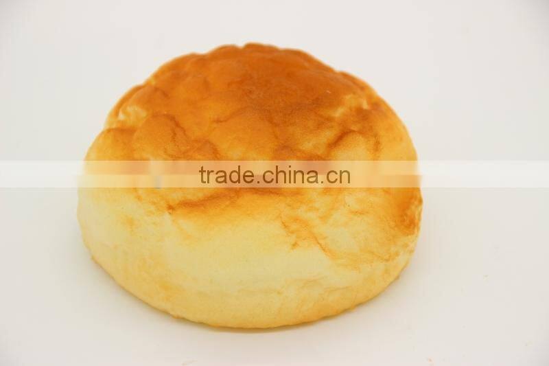 1pc Bread fake soft touch toast breakfast package props artificial