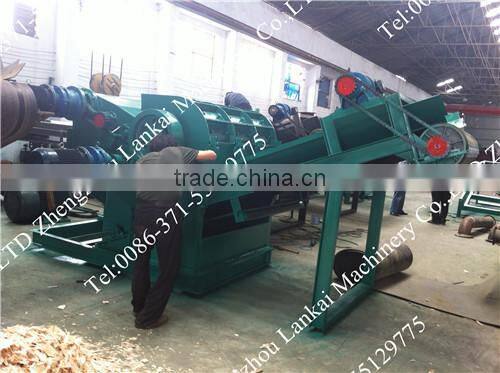 Automatic Waste wood pallet grinder machine in hot sale