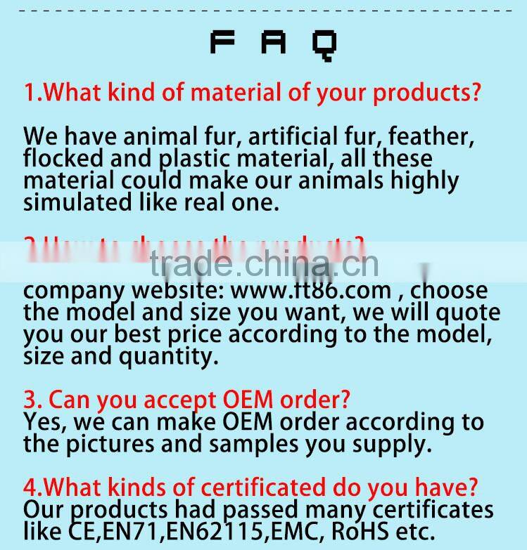 holiday real japanese decoration restaurant bulk plastic deer toy