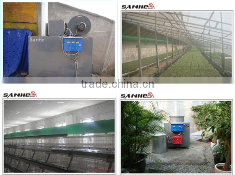 99.9% thermal conversion auto gas-burning heating machine