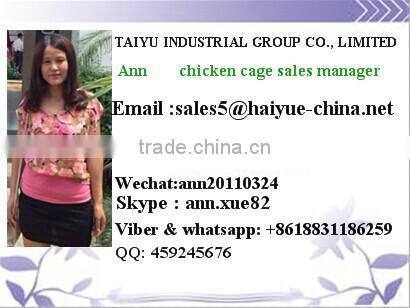 taiy quail layer cage design for sales