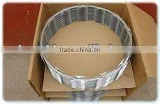 hot dip galvanized steelsheet razor barbed wire of china factory