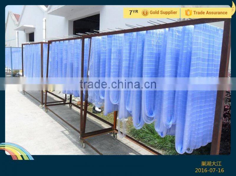 India Tight Knot Shinny 0.15mm Grey Fishing Net China Made