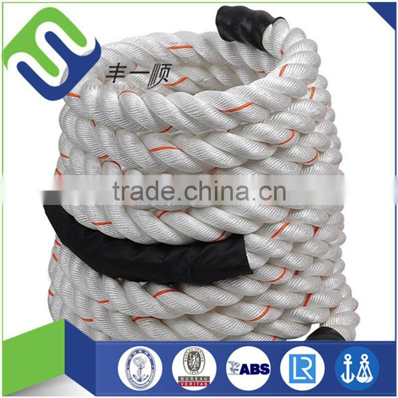 2 inch battle ropes , polyester work out ropes , training ropes for sale