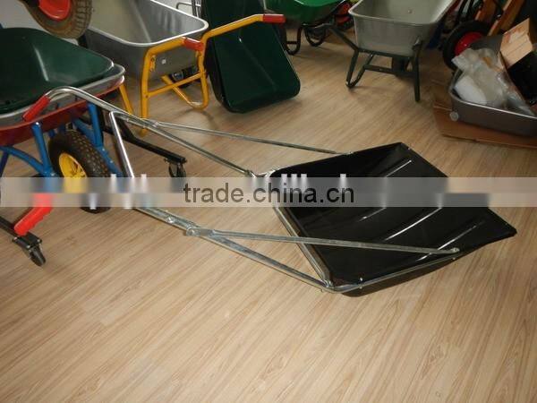 metal wide manpower snow shovel with handle